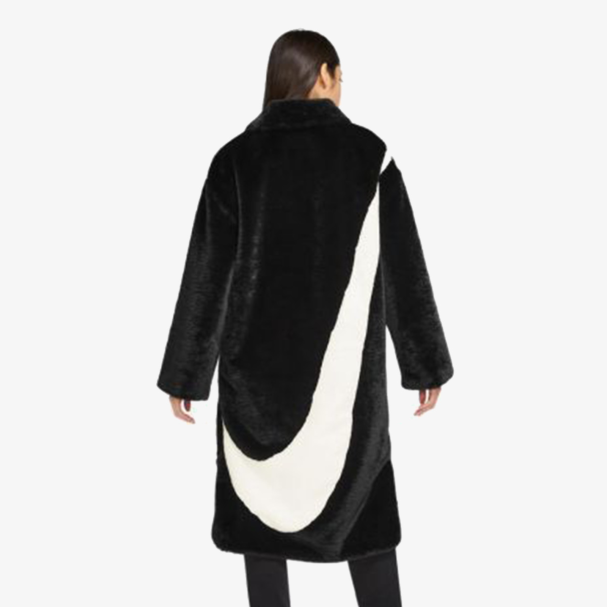 ジャケット・アウター NIKE AS WNSW FX FUR GFX AOP LNG JKT NIKE AS WNSW FX FUR GFX AOP LNG JKT LT IRON ORE/LIGHT BONE