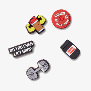 Crocs JIBBITZ/Weightlifting 5 Pack 