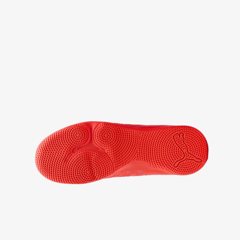 Puma FUTURE 9 PLAY IT Jr Glowing Red-PUMA Whi 