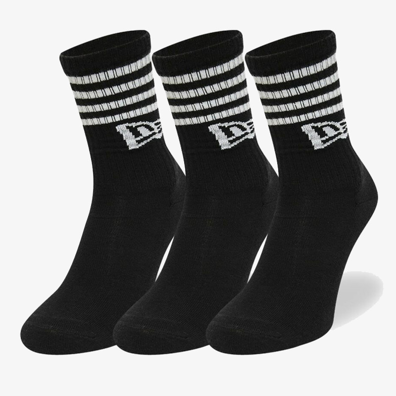 New Era Stripe Crew 3pack 