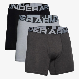 Under Armour UA Charged Cotton 6in 3 Pack 