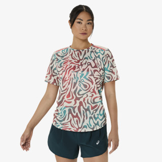 Asics ROAD ALL OVER PRINT SS TOP 