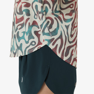 Asics ROAD ALL OVER PRINT SS TOP 