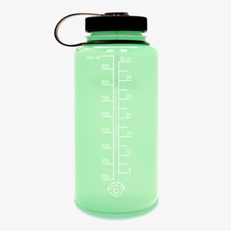 Nalgene NALGENE WIDE MOUTH 1000ML GLOW GREEN SUS 