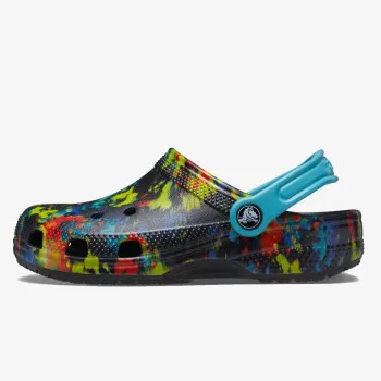 CROCS CLASSIC TIEDYE GRAPHIC CLOG K 