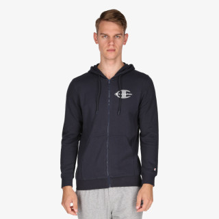 Champion BIG LOGO FULL ZIP HOODY 