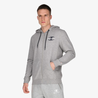 Champion BIG LOGO FULL ZIP HOODY 