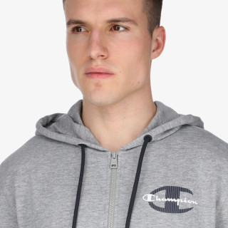 Champion BIG LOGO FULL ZIP HOODY 