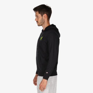 Champion RUBBER LOGO FULL ZIP HOODY 