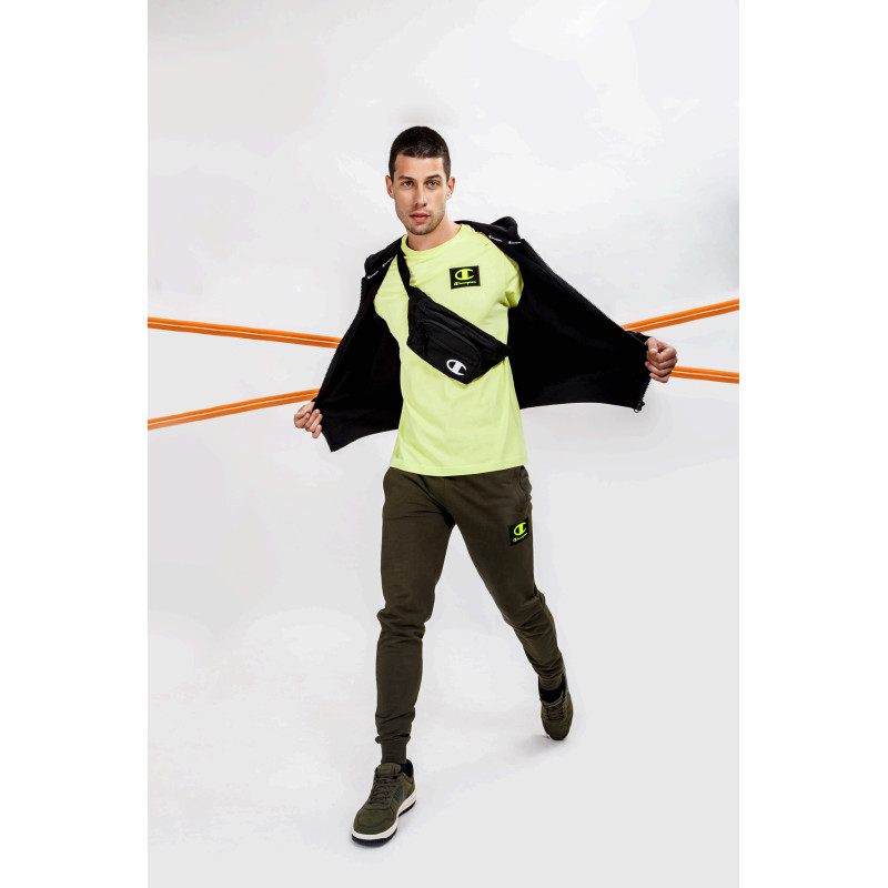Champion RUBBER LOGO FULL ZIP HOODY 