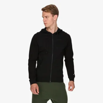 CHAMPION RIBBED FULL ZIP HOODY 