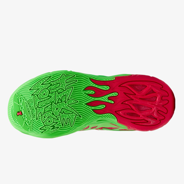 Puma MB.04 TMNT R&D Fluro Green Pes-PUMA Red- 