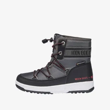 Moon Boot MOON BOOT JR BOY MID WP 2 BLACK/CASTLERO 