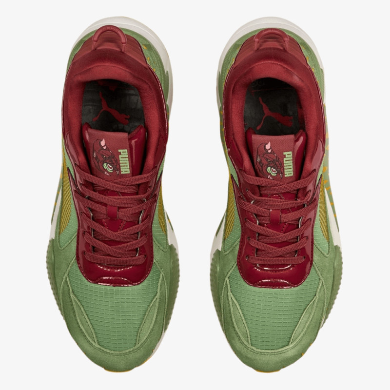 Puma RS-X BATTLE CAT DILL-SAFFRON-BURNT RUSSE 
