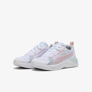 Puma X-Ray 3 LT Jr PUMA White-Rose Mauve-Peac 