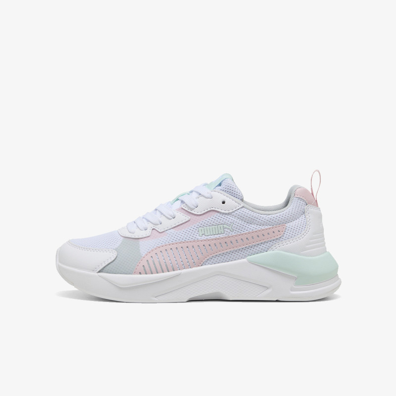 Puma X-Ray 3 LT Jr PUMA White-Rose Mauve-Peac 
