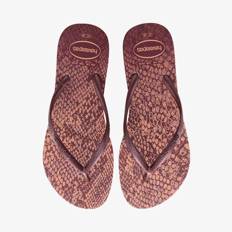 Havaianas SLIM ANIMALS CROCUS ROSE 