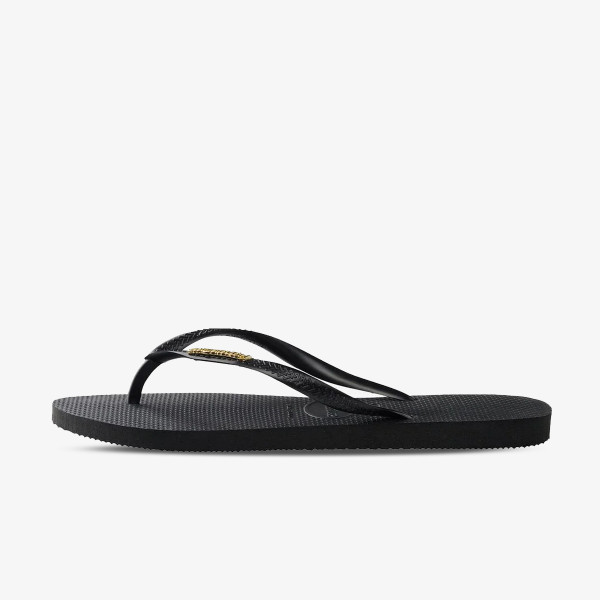 Havaianas SLIM LOGO METALLIC BLACK 