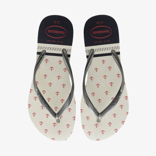 Havaianas SLIM NAUTICAL WHITE GRAPH 