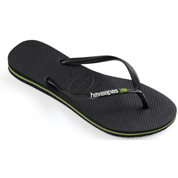 Havaianas SLIM BRASIL LOGO BLACK 
