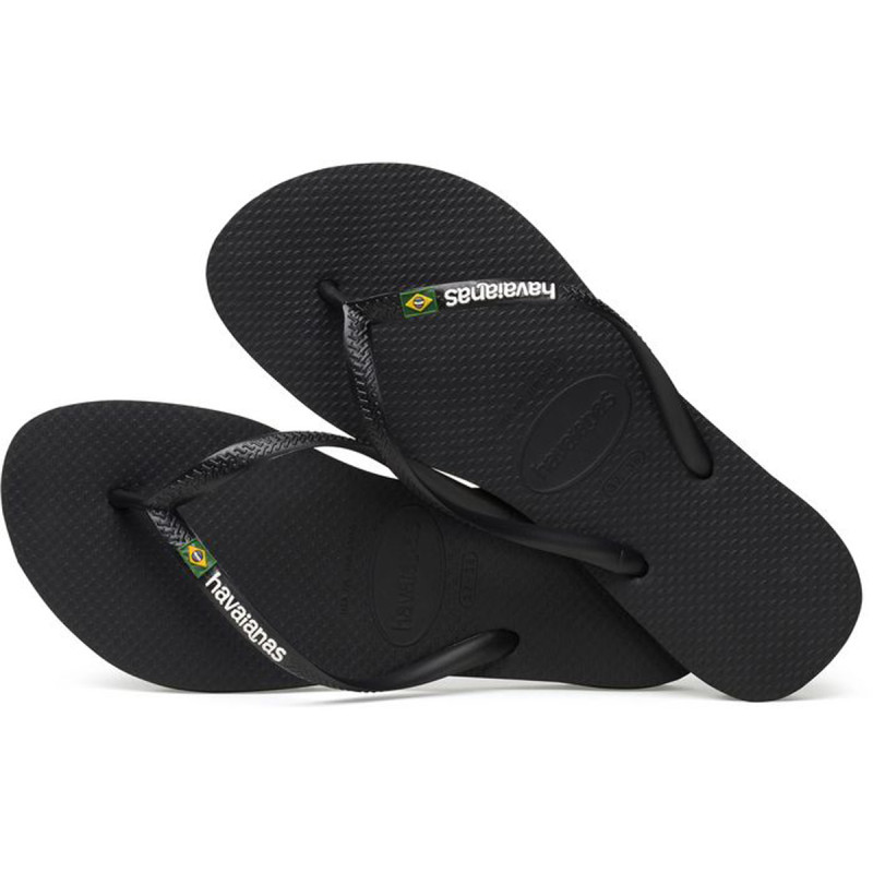 Havaianas SLIM BRASIL LOGO BLACK 