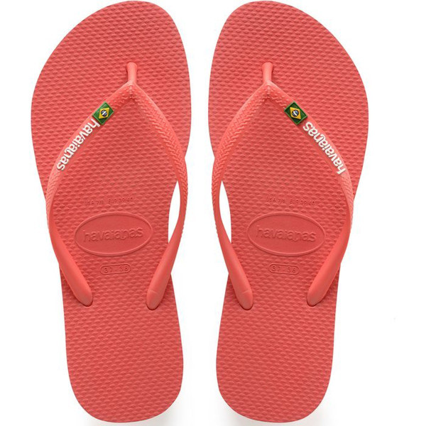 Havaianas SLIM BRASIL LOGO CORALNEW 