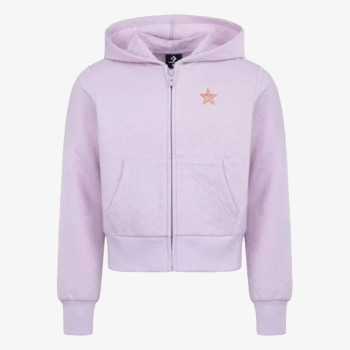 Converse CNVG STAR POINTELLE FULL ZIP H 