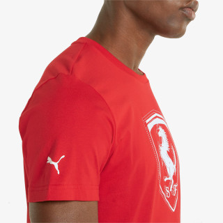 Puma FERRARI RACE TONAL BIG SHIELD TEE 