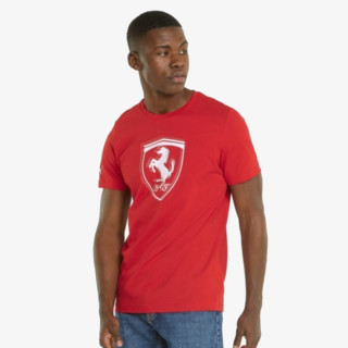 Puma FERRARI RACE TONAL BIG SHIELD TEE 