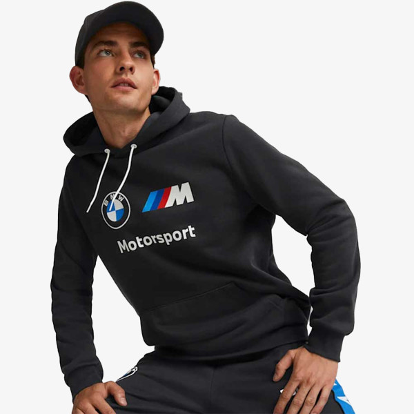 Puma BMW MMS ESS FLEECE HOODIE PUMA BLACK 