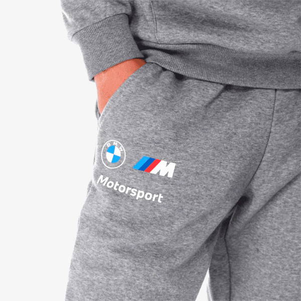 Puma BMW MMS ESS FLEECE PANTS MEDIUM GRAY HEA 