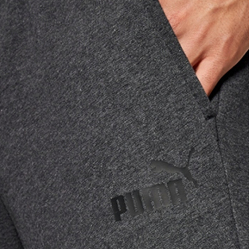 Puma ESS LOGO PANTS TR CL DARK GRAY HEATHER 