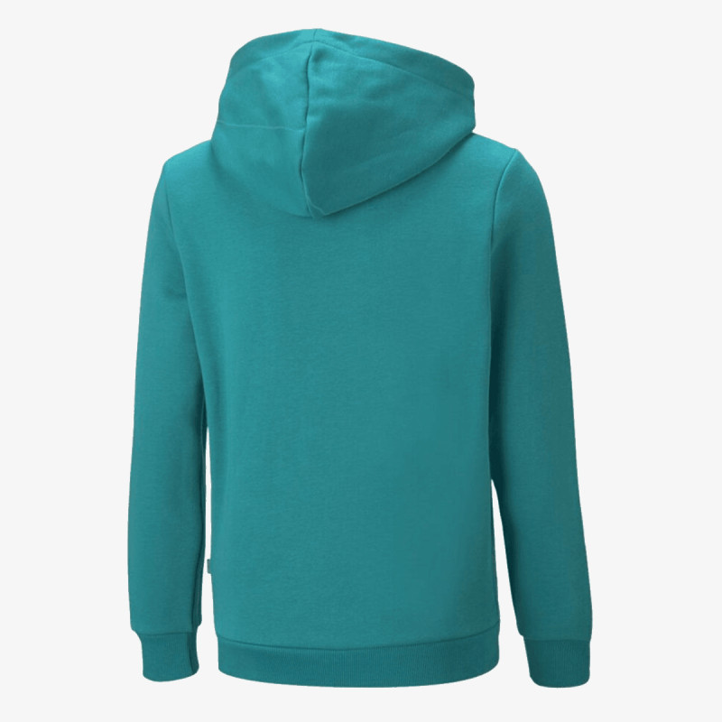 Puma ESS+ 2 COL BIG LOGO HOODIE FL B DEEP AQU 