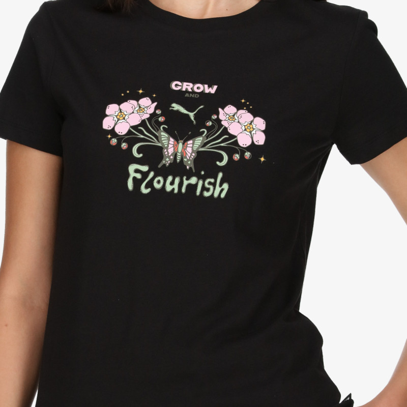 Puma GRAPHICS GROW & FLOURISH Tee 