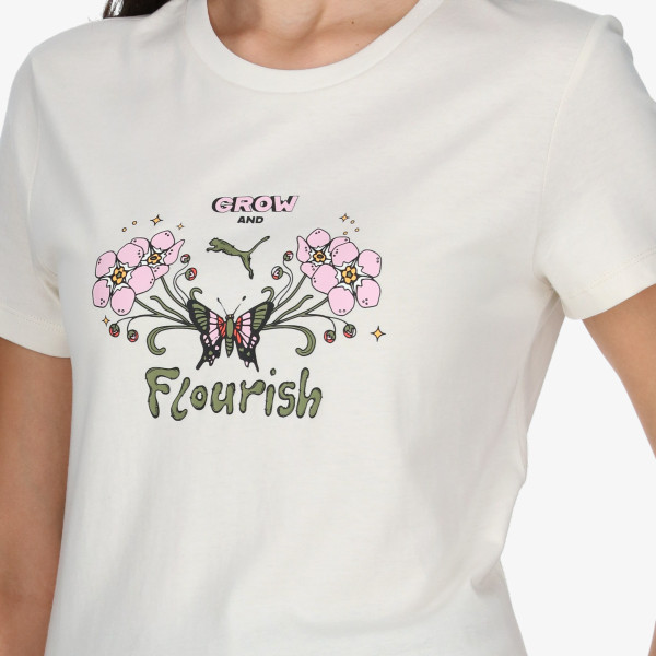Puma GRAPHICS GROW & FLOURISH Tee 