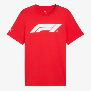 Puma F1 ESS Logo Tee 180g Pop Red 
