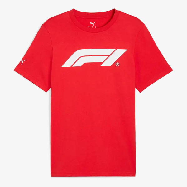 Puma F1 ESS Logo Tee 180g Pop Red 