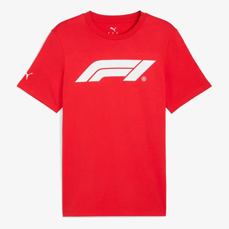 Puma F1 ESS Logo Tee 180g Pop Red 