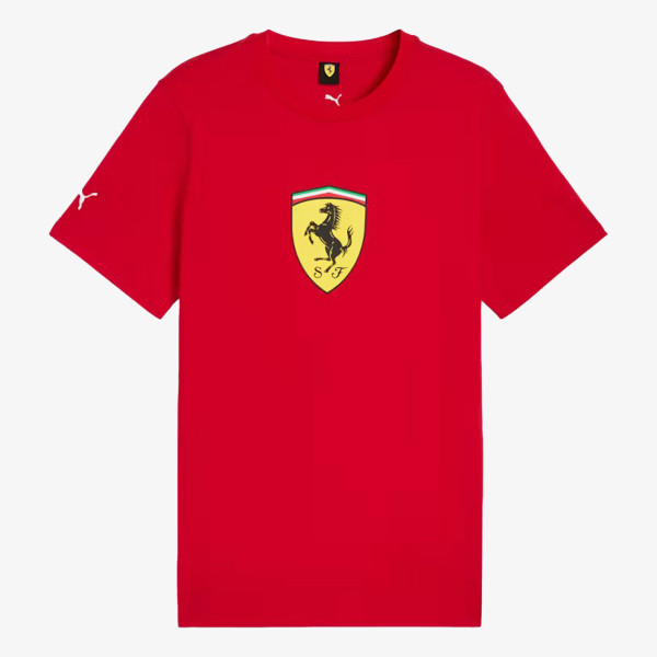 Puma Ferrari Colored Shield Tee rosso corsa 