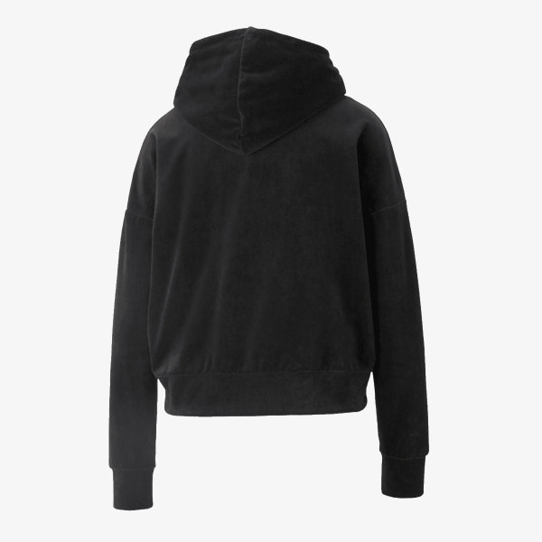 Puma ESS+ EMBROIDERY HOODIE FL PUMA BLACK 