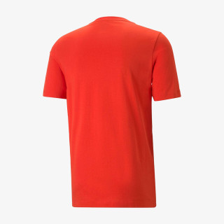 Puma CAT GRAPHIC TEE BURNT RED 