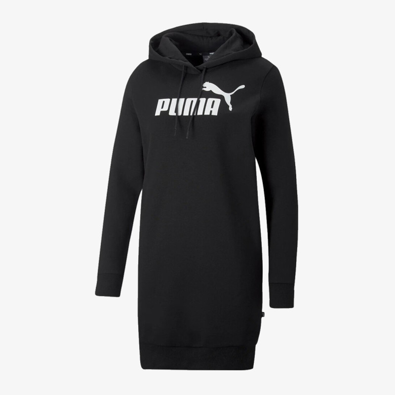 Puma ESS LOGO HOODED DRESS 