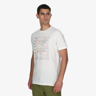Puma GRAPHICS Triple No. 1 Logo Tee 