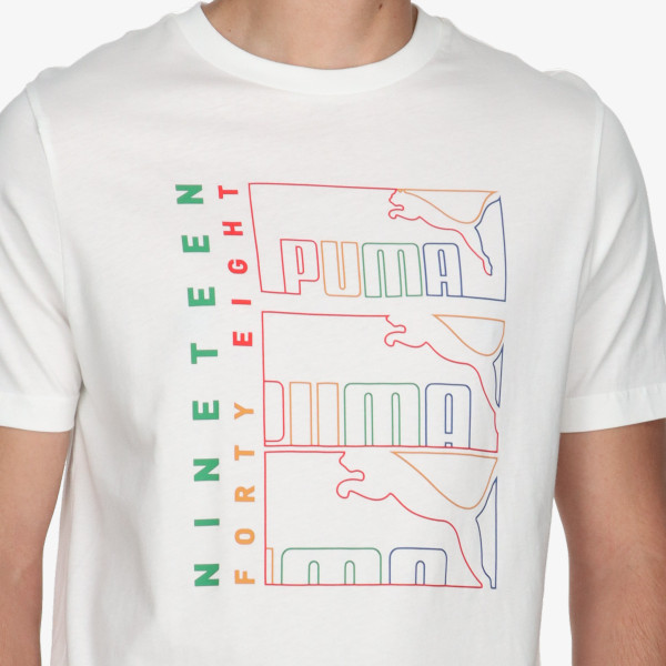 Puma GRAPHICS Triple No. 1 Logo Tee 
