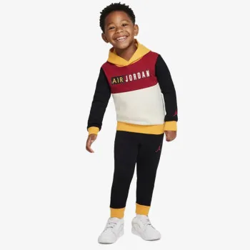 NIKE JDB PAPRIKA FLC PO HOODIE SET 