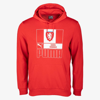 Puma FACR FTBLCORE HOODY PUMA RED 