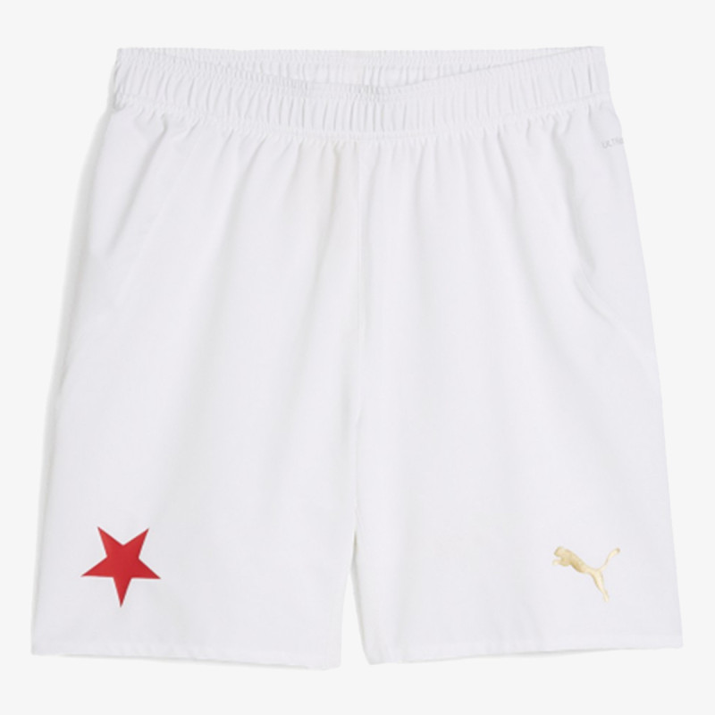 Puma SKS Shorts Promo - PUMA White-PUMA Red 
