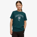 Puma MCFC FtblCulture Tee Jr Green Terrain-Se 