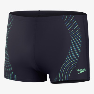 Speedo TECH PRNT ASHT AM NAVY/GREEN 