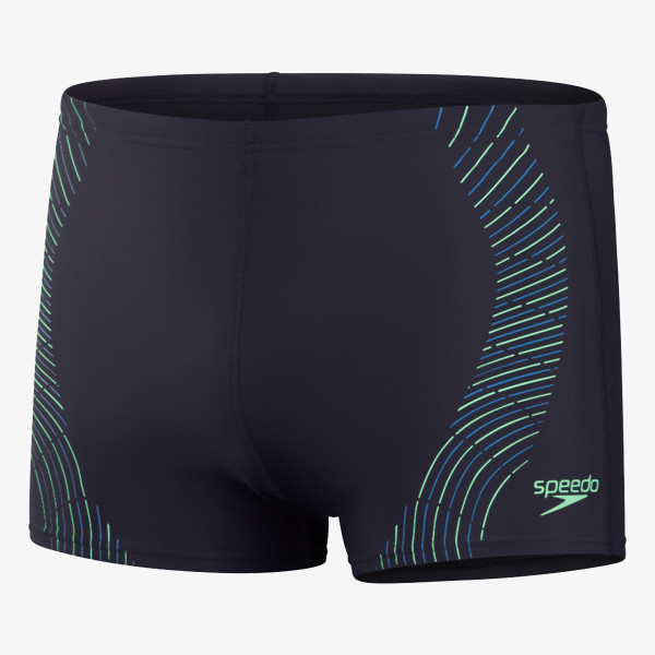 Speedo TECH PRNT ASHT AM NAVY/GREEN 